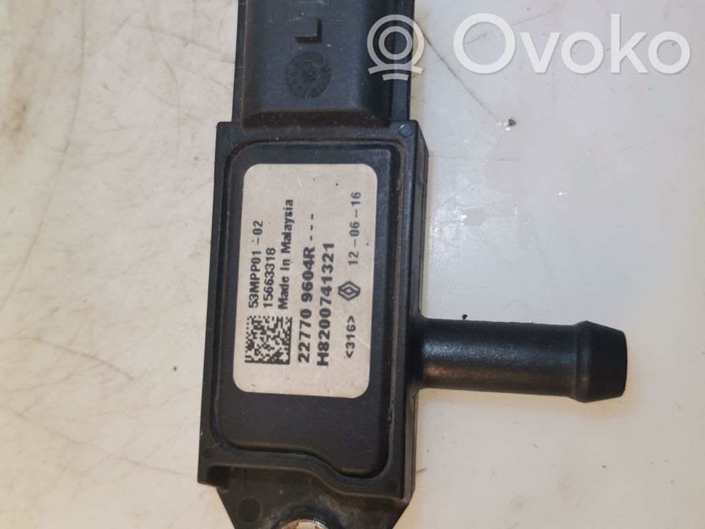 Renault Trafic III (X82) Exhaust gas pressure sensor 