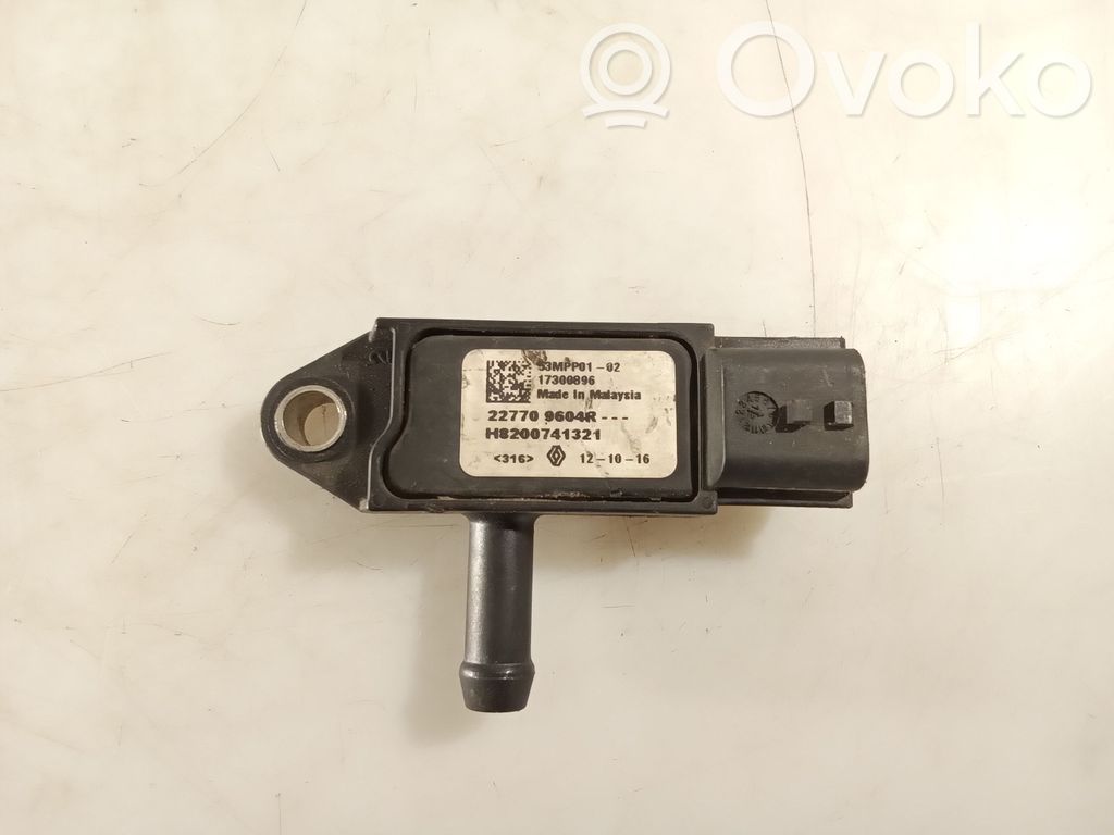 Opel Movano B Exhaust gas pressure sensor 