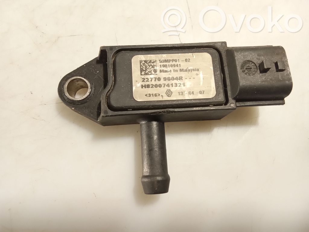 Opel Movano B Exhaust gas pressure sensor 