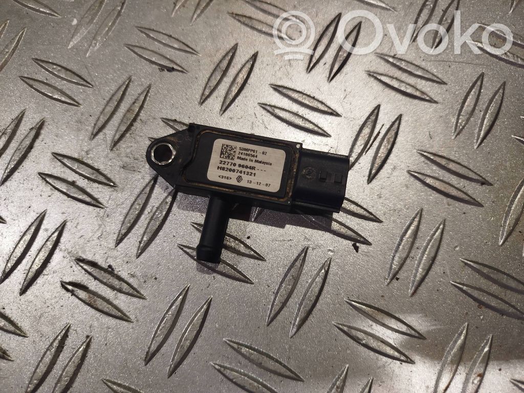 Renault Master III Exhaust gas pressure sensor 