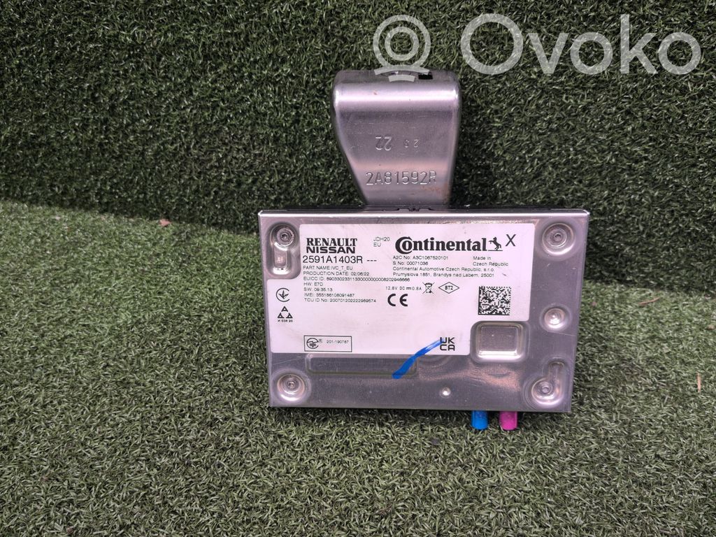 Renault Trafic III (X82) Citu veidu vadības bloki / moduļi 