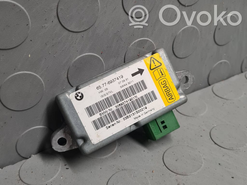Module de contrôle airbag   6937419,30693741901N,5WK43011,03B2131S00219