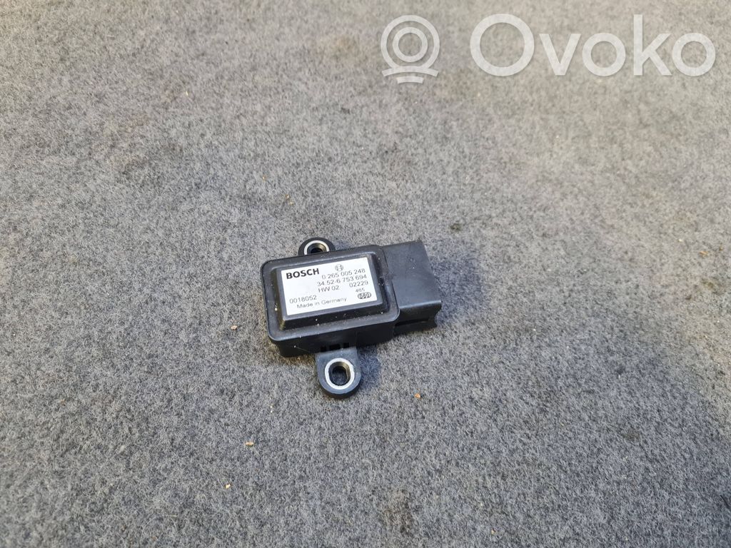 ESP acceleration yaw rate sensor   34526753694,0018052,0265005248