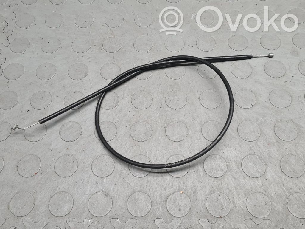 BMW 3 E46 Engine bonnet/hood lock release cable 