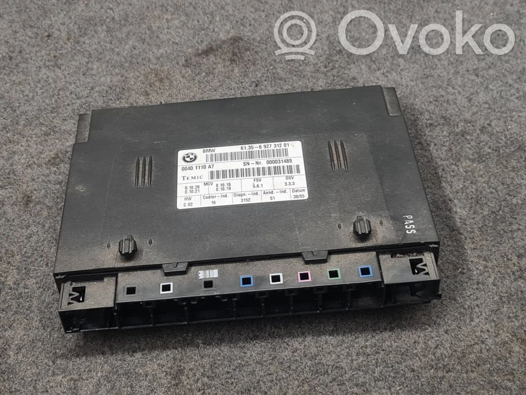BMW 7 E65 E66 Seat control module 