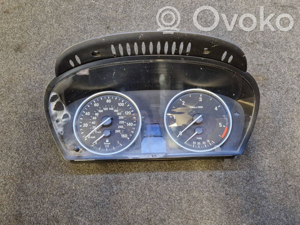 BMW 5 E60 E61 Speedometer (instrument cluster) 