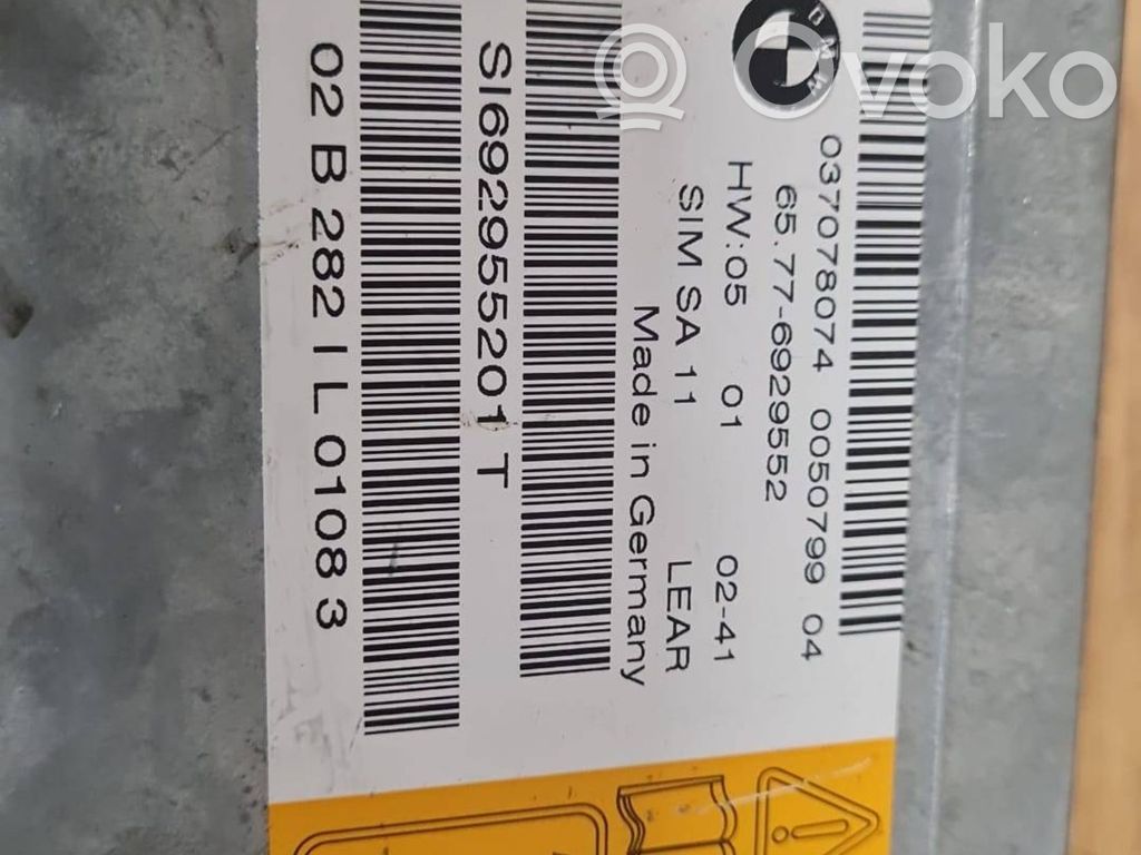 BMW 7 E65 E66 Airbag control unit/module 