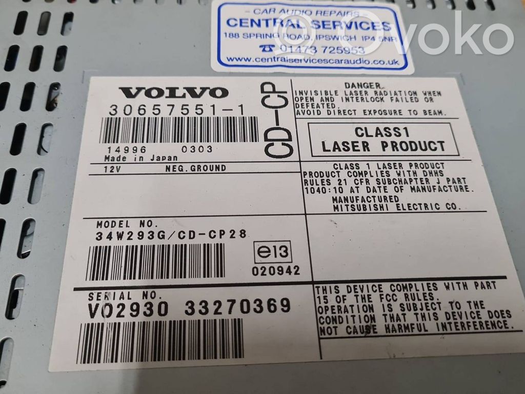 Volvo XC90 Zmieniarka płyt CD/DVD 