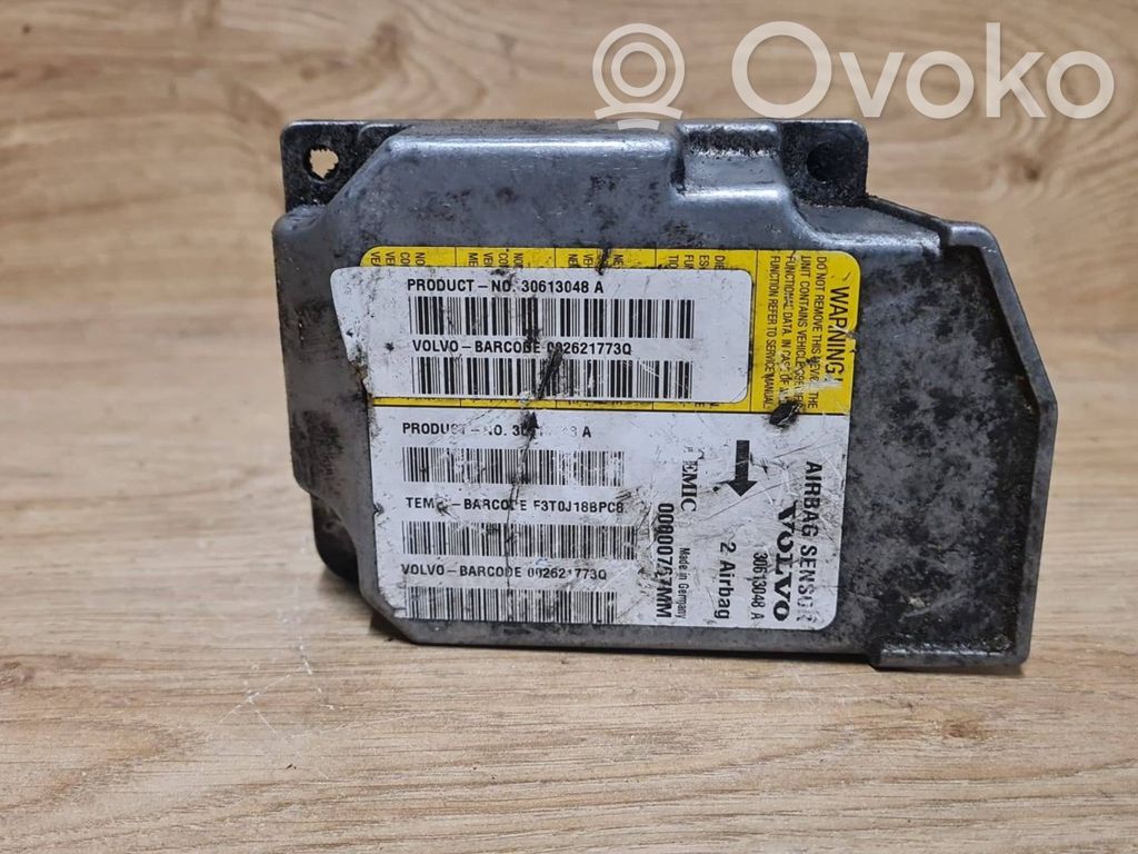 Volvo S40, V40 Airbag control unit/module 