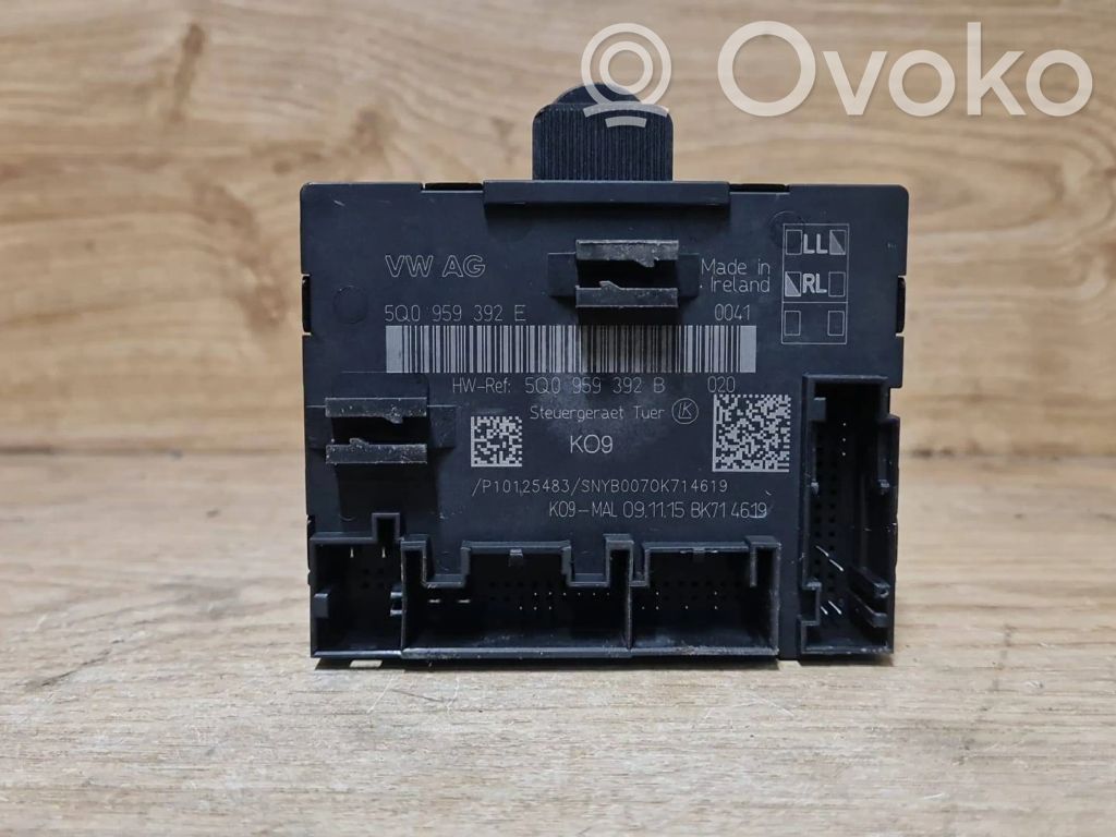 Audi A3 S3 8V Door control unit/module 