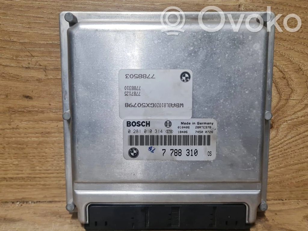 BMW 5 E39 Engine control unit/module 