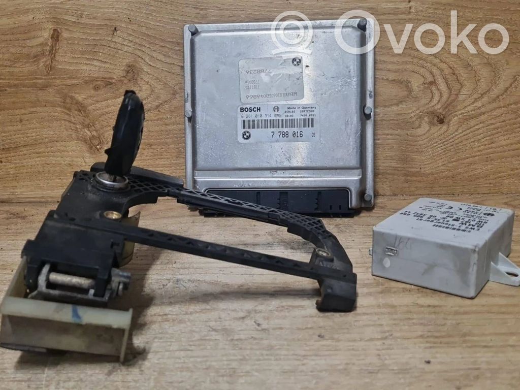 BMW 5 E39 Engine ECU kit and lock set 