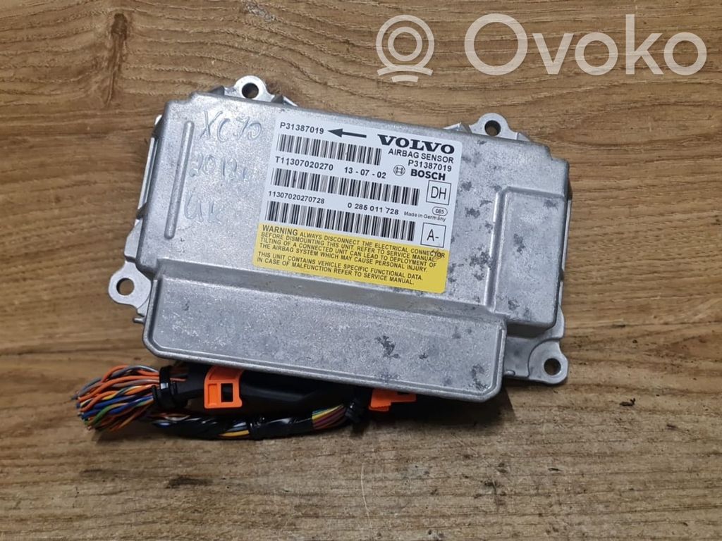 Volvo XC70 Airbag control unit/module 