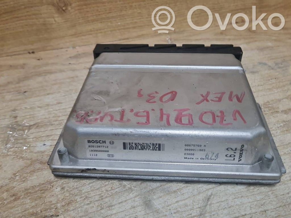 Engine control unit/module   08675760A