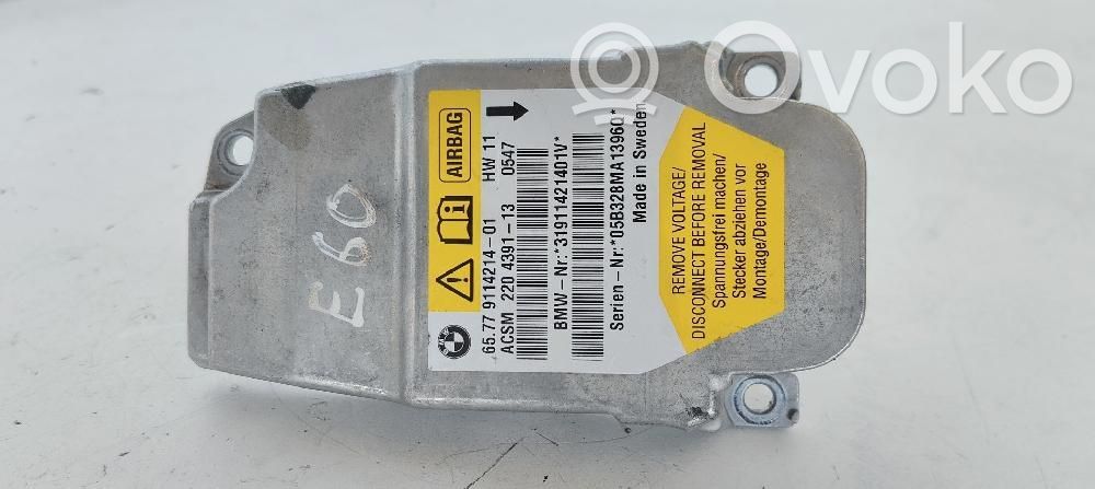 BMW 5 E60 E61 Airbag control unit/module 