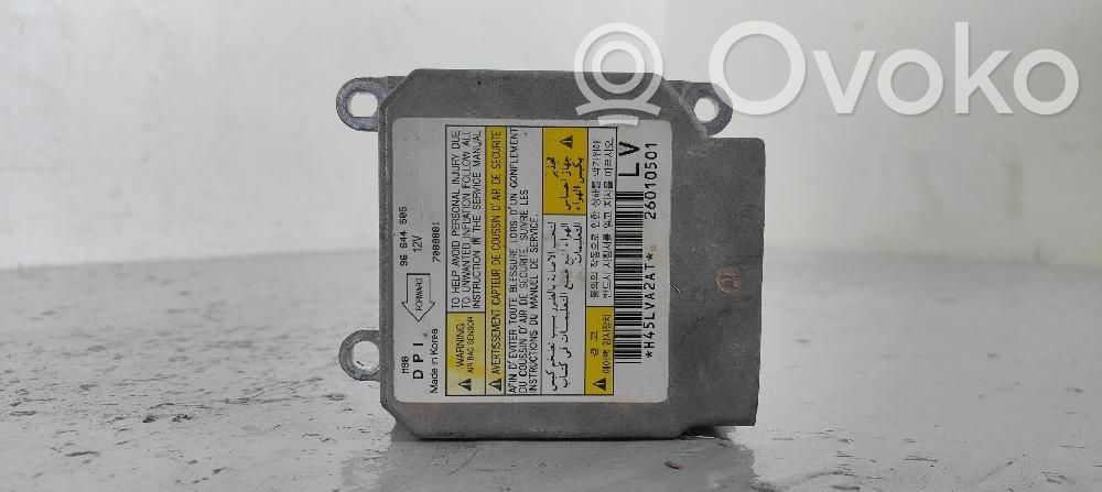 Chevrolet Matiz Unitate/modul de comandă airbaguri 