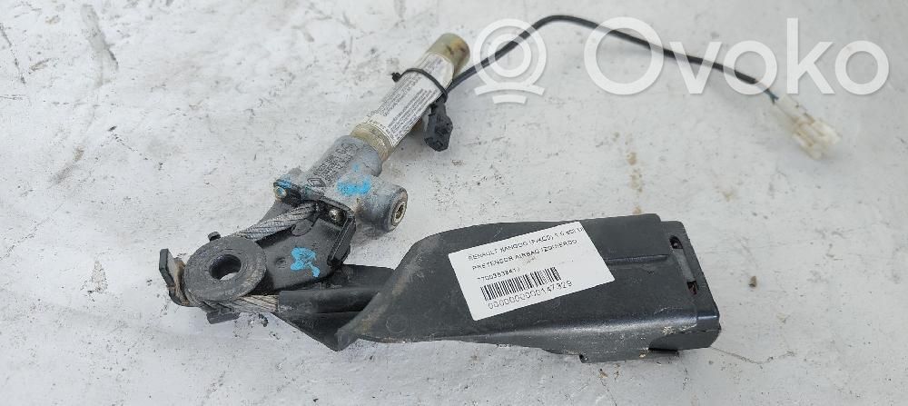 Renault Kangoo I Hebilla del cinturón delantero 