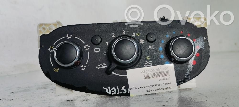 Dacia Duster Climate control unit 