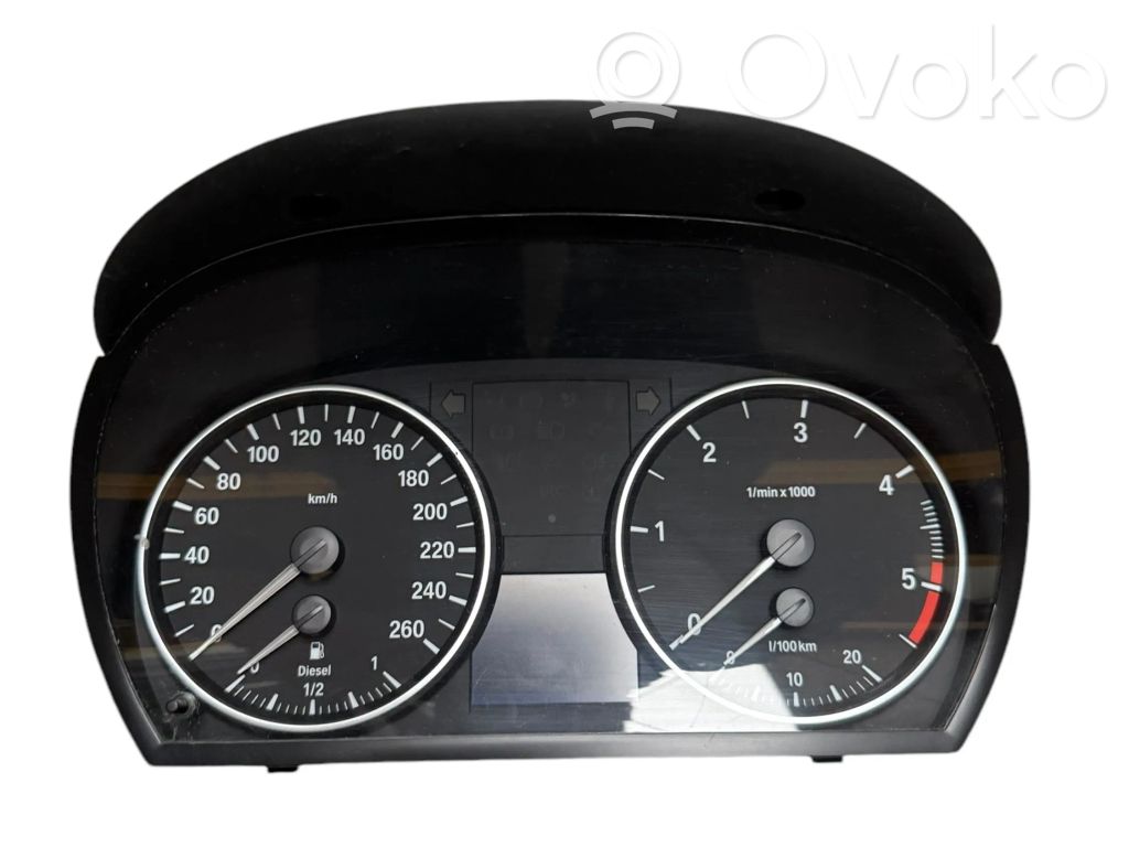 BMW X3 E83 Spidometrs (instrumentu panelī) 
