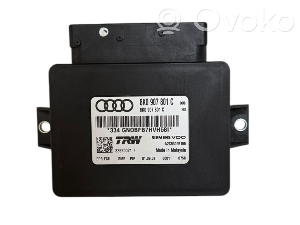 Audi A5 8T 8F Module de commande de frein à main 