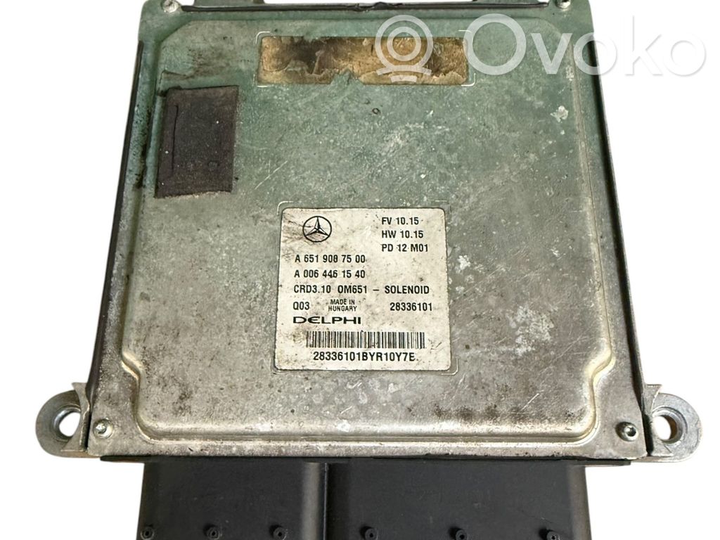 Engine control unit/module   A6519007500,28336101,A0064461540