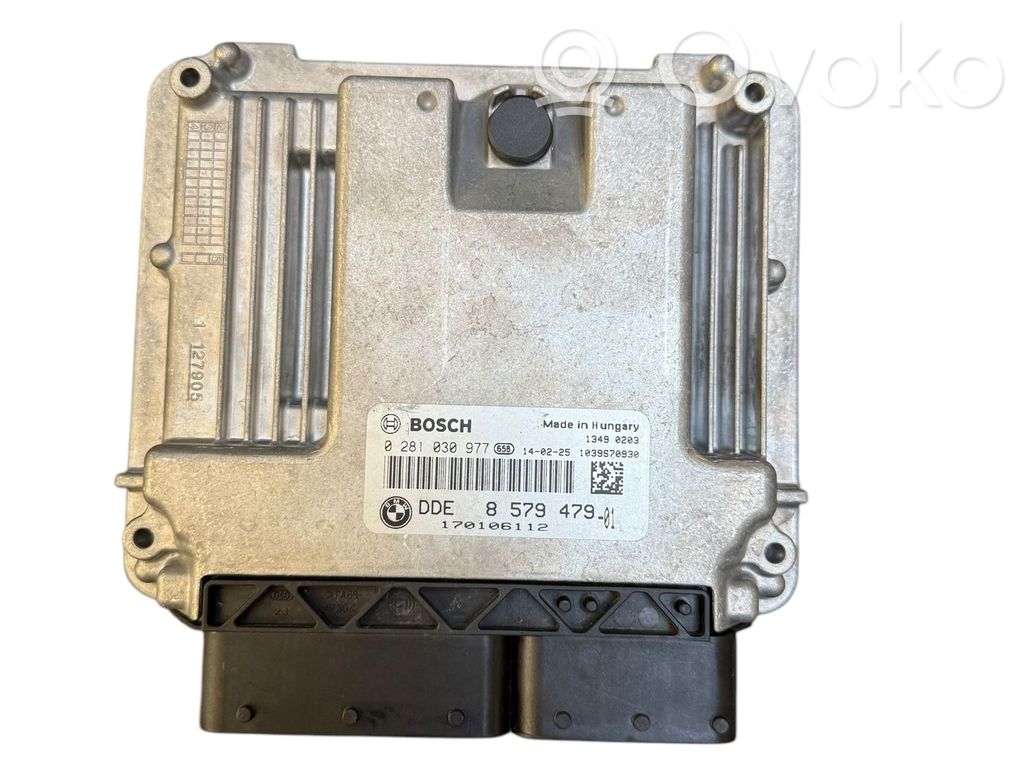 BMW 3 F30 F35 F31 Engine control unit/module 