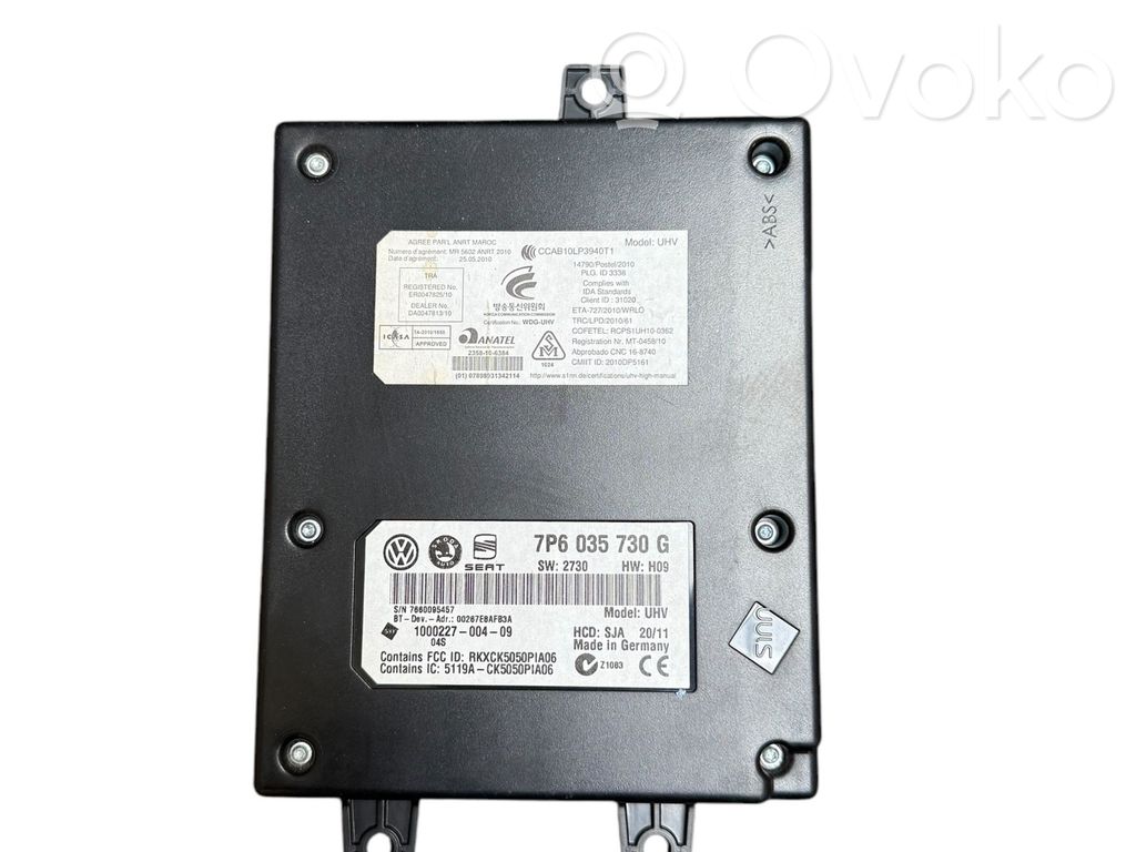 Volkswagen PASSAT B7 Bluetooth control unit module 