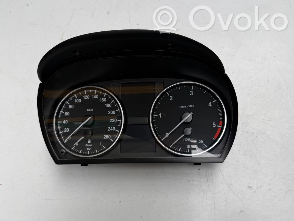 BMW 3 E90 E91 Speedometer (instrument cluster) 