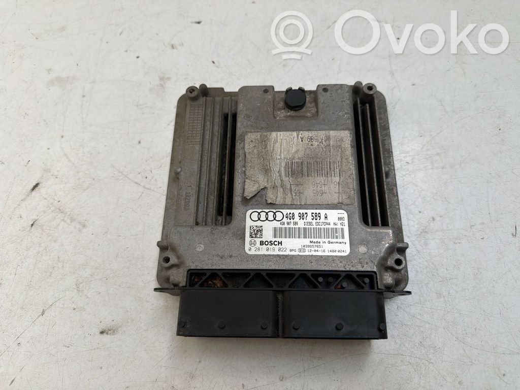 Audi A6 S6 C7 4G Engine control unit/module 