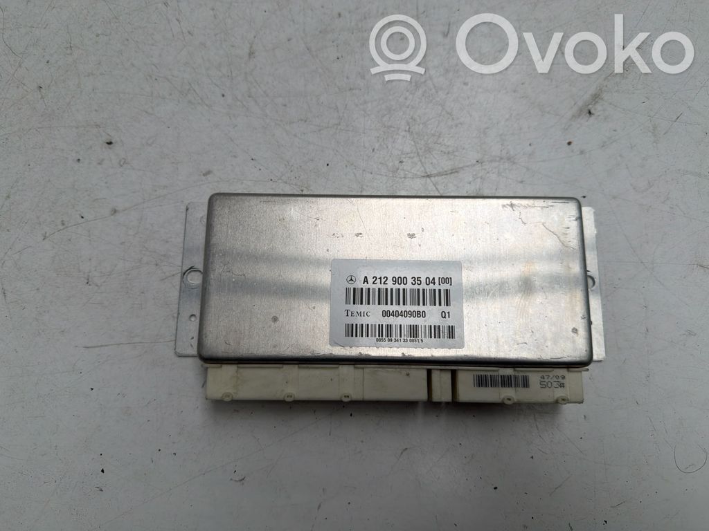 Mercedes-Benz E W212 Module de commande suspension 