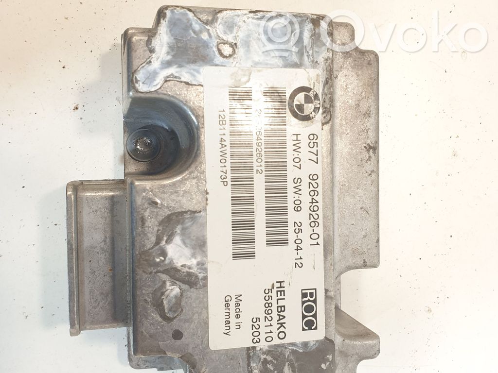 BMW 1 E82 E88 Airbag control unit/module 