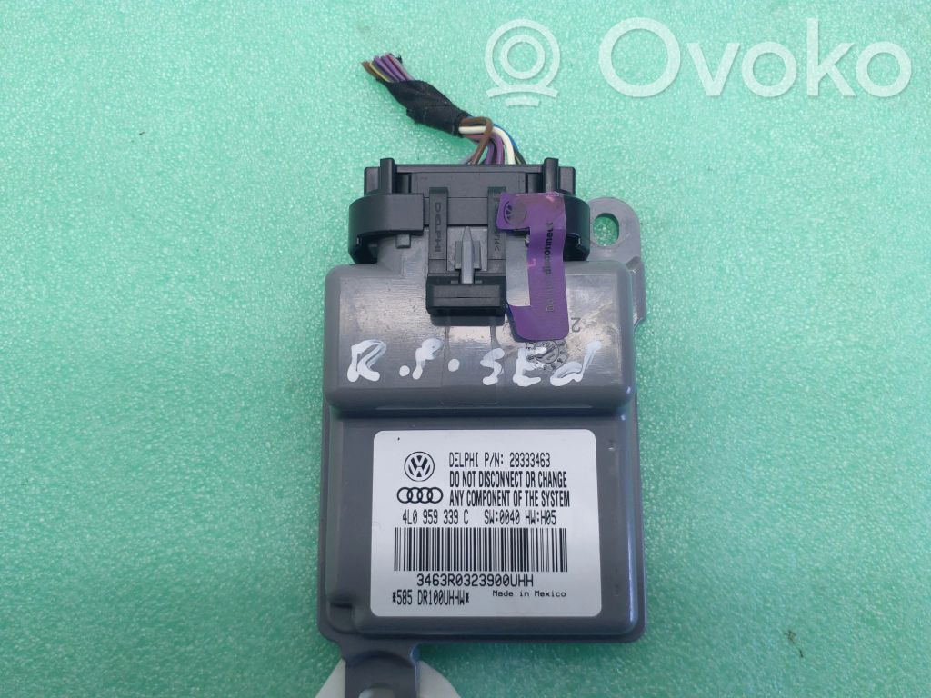 Audi Q7 4L Moduł / Sterownik fotela 