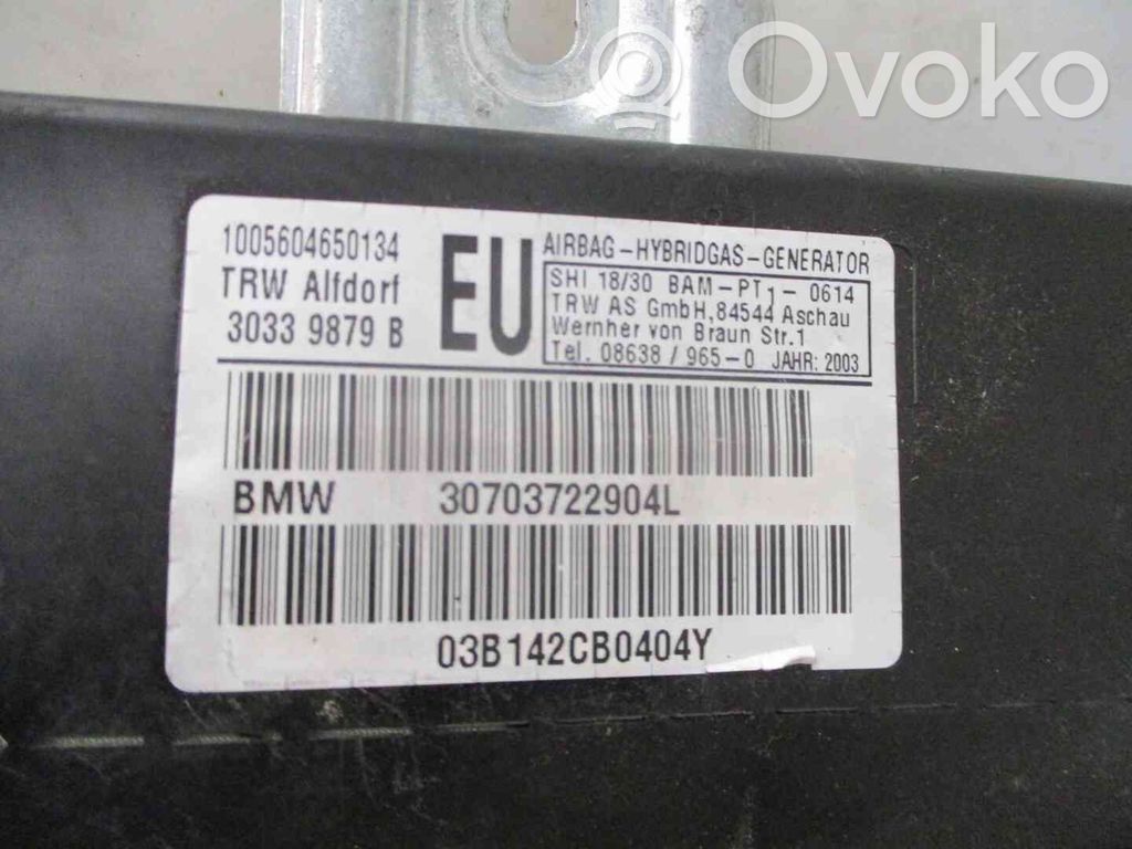 BMW 3 E46 Airbag porte avant