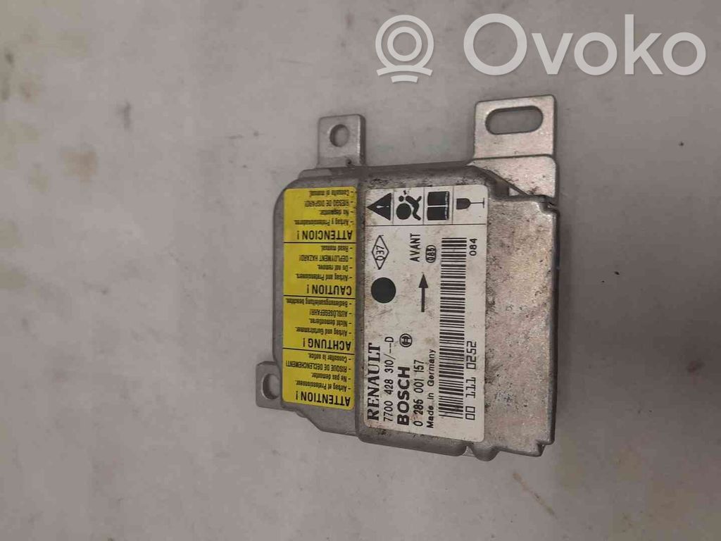 Sterownik / Moduł Airbag   8200375761,22302044,2555278,VDMS4