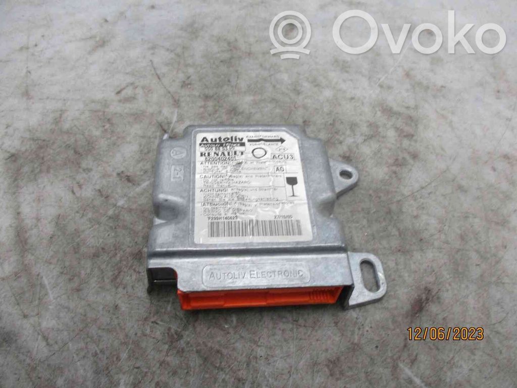 Module de contrôle airbag   8200714436,22300662,2550352,VDMS4