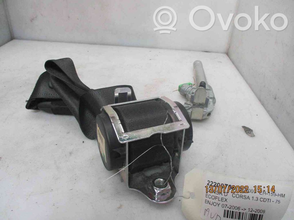 Opel Corsa D Cinturón delantero 