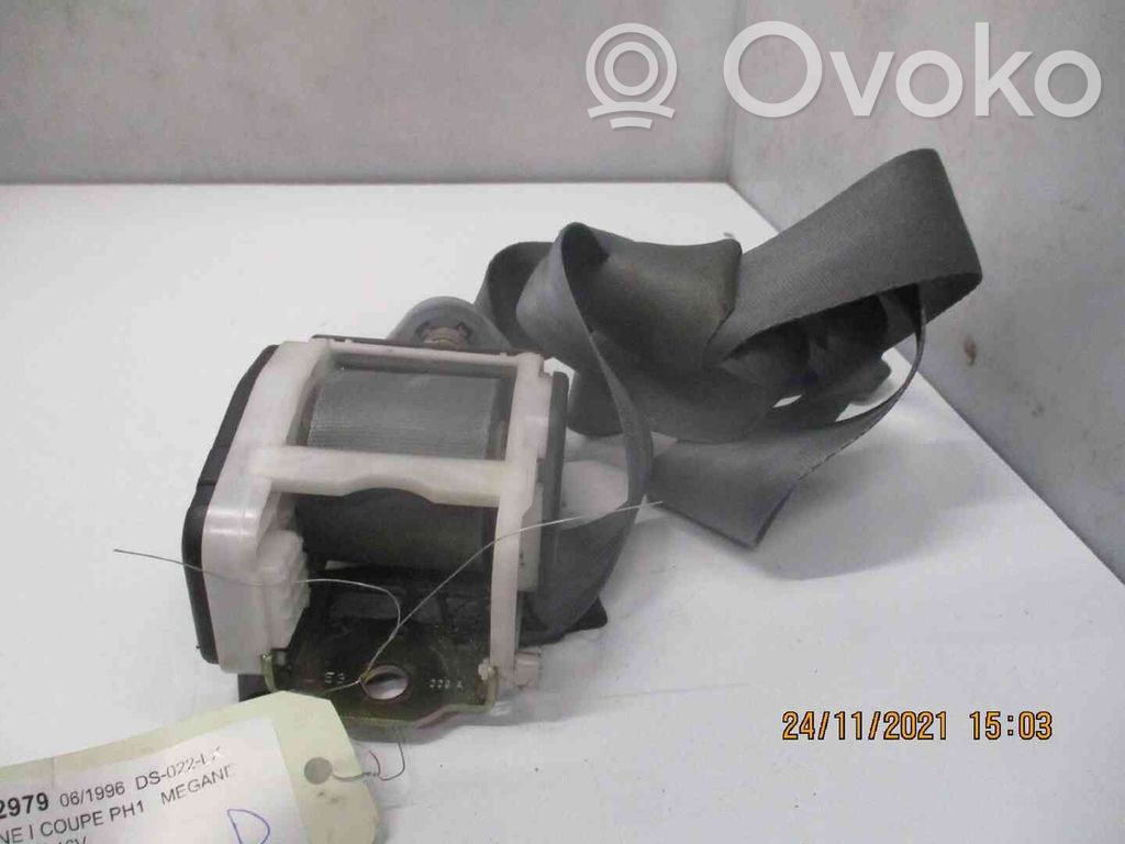 Renault Megane I Cinturón delantero 