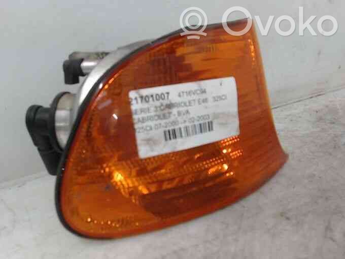 BMW 3 E46 Front indicator light 