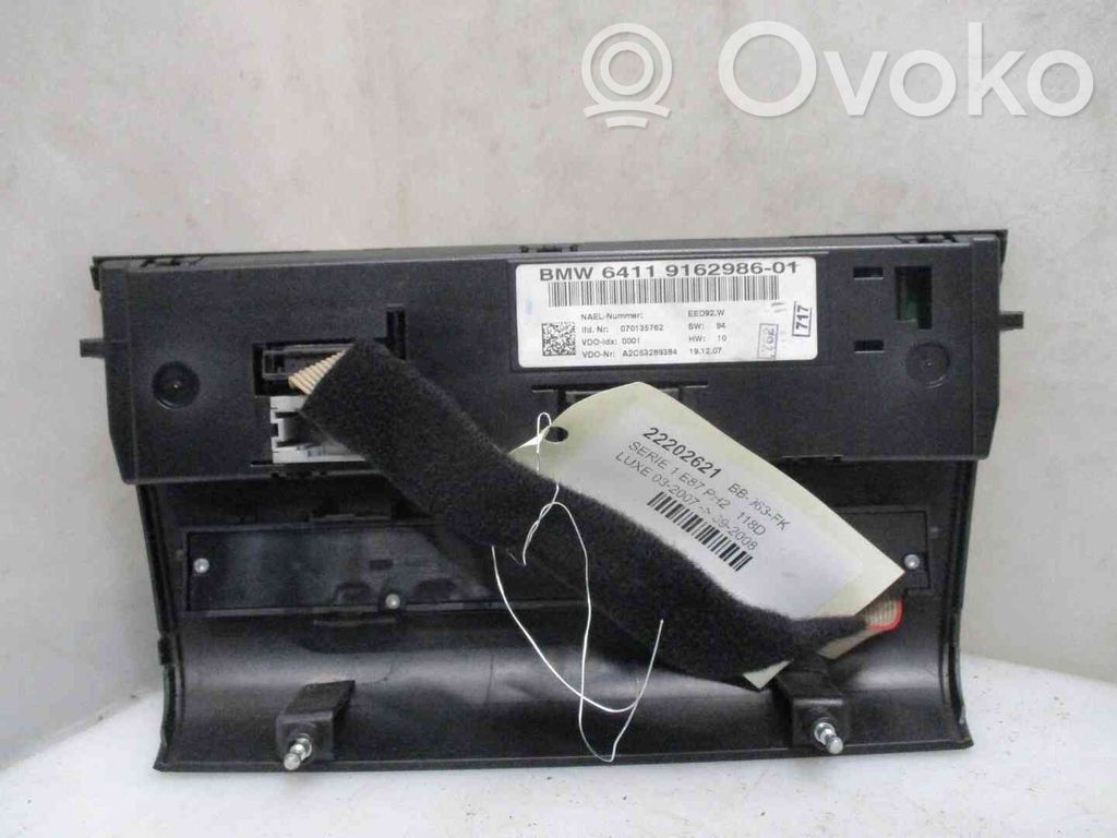 BMW 1 E81 E87 Centralina del climatizzatore 