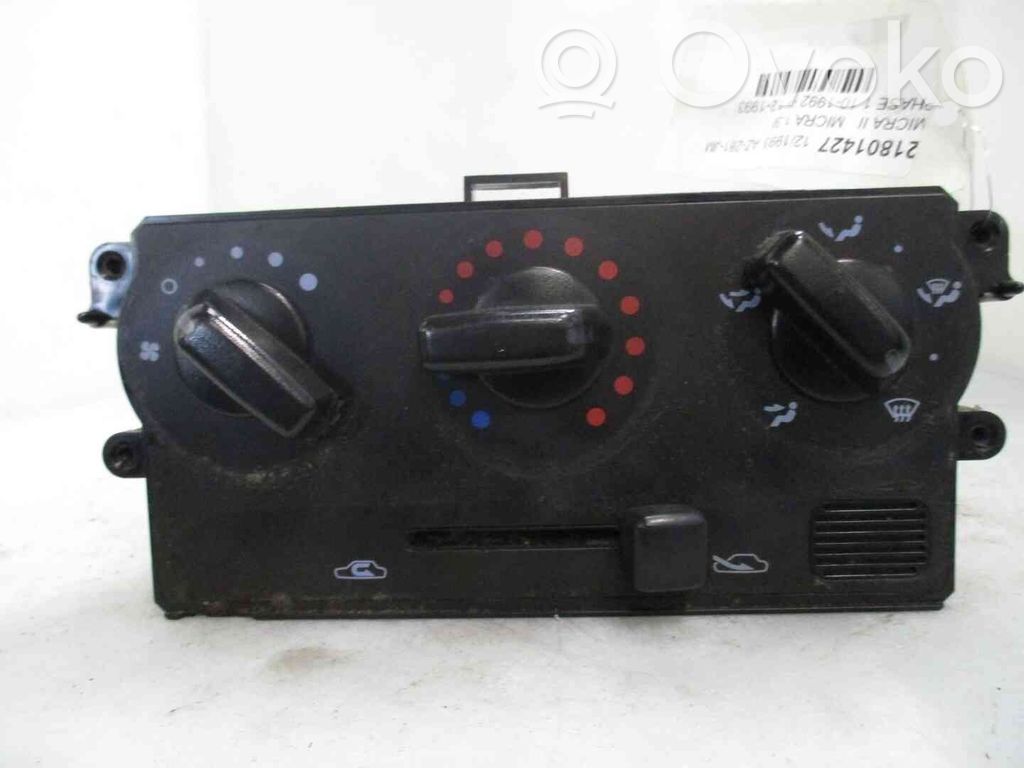 Nissan Micra Unitate control climatizare 