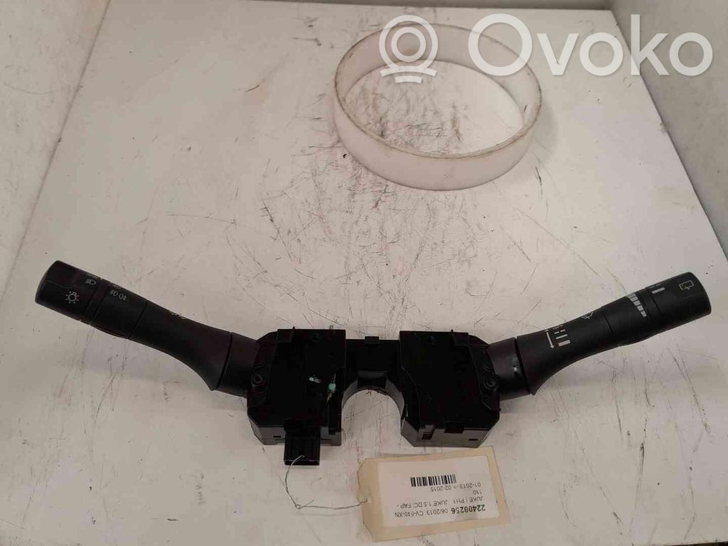 Nissan Juke I F15 Leva/interruttore dell’indicatore di direzione e tergicristallo 