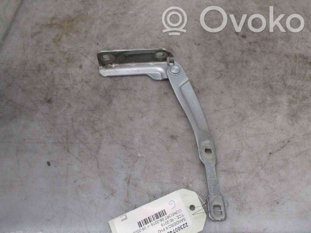 Dacia Sandero II Cerniere del vano motore/cofano 