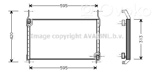 Fiat Bravo - Brava Radiator răcire A/C (condensor) 