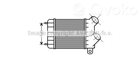 Renault Espace II Radiador intercooler 