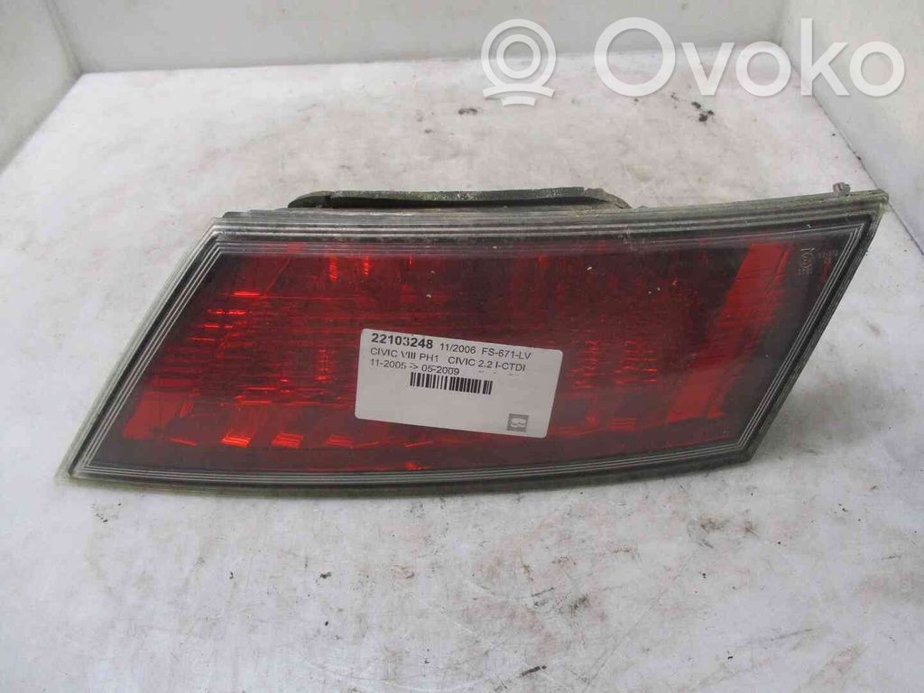 Honda Civic Luci posteriori del portellone del bagagliaio