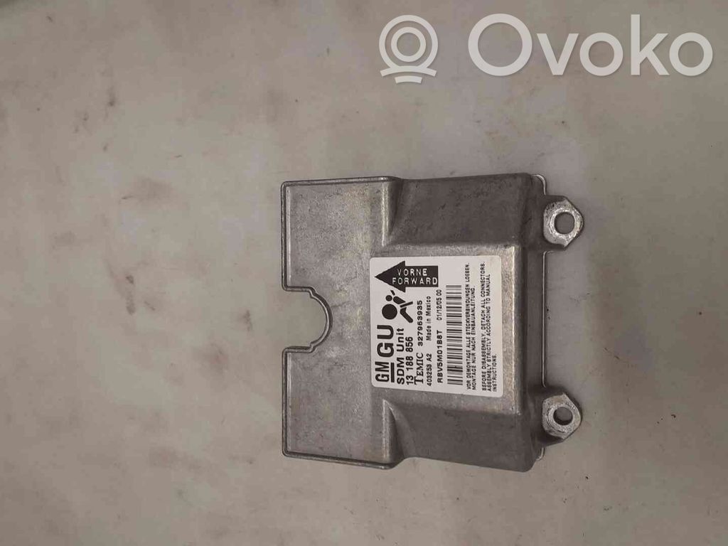 Opel Zafira A Unidad de control/módulo del Airbag