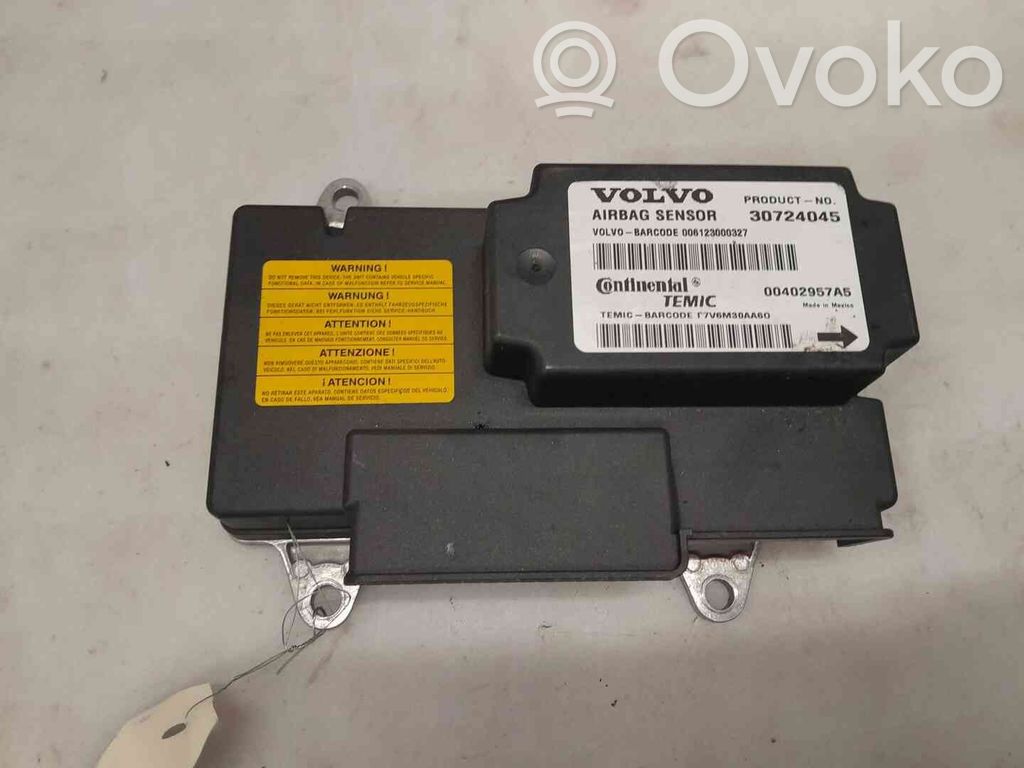 Volvo C30 Module de contrôle airbag 