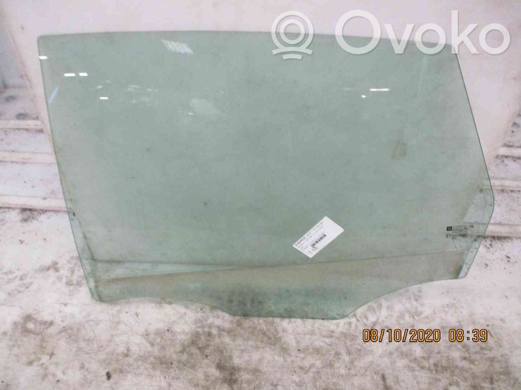 Opel Astra J Vetro del finestrino della portiera posteriore