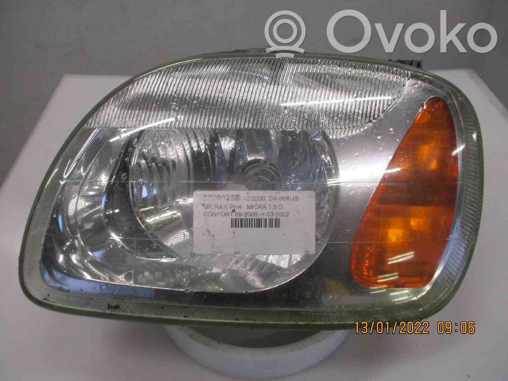 Nissan Micra Faro/fanale 