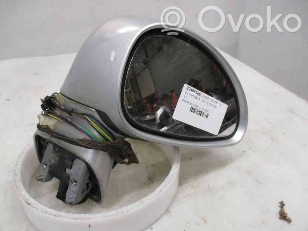 Citroen C4 I Espejo lateral eléctrico de la puerta delantera 